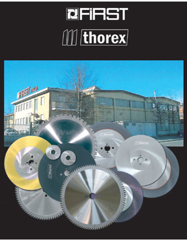 First e Thorex lame circolari per industria